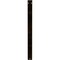 Ekena Millwork Ashford Single, Wrought Iron Bracket, (Single center brace), Antiqued Bronze 1 1/2"W  x 12"D x 15"H BKTM01X12X15SASABZ - alternate 8